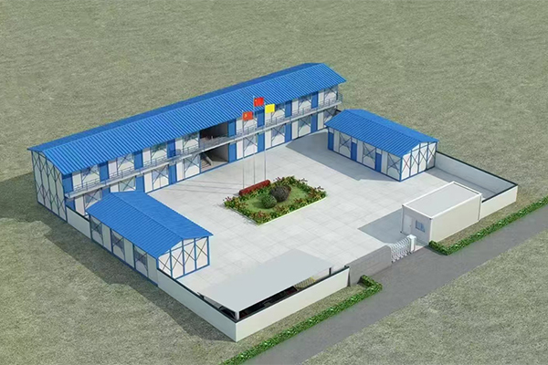 Quickly build a mobile house and open a new chapter of convenient water and electricity projects