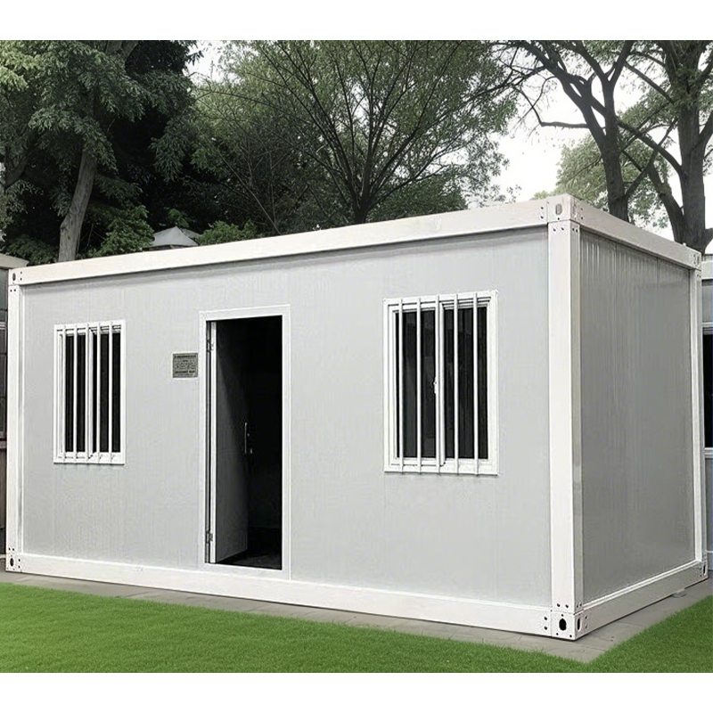 How can the structural integrity of a detachable container house be ensured during transportation?
