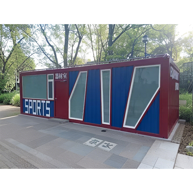 What are some effective design measures for thermal insulation in corrugated container houses?